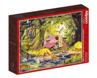 Opakowanie Puzzle 1000 Wróżkowy camping z przyjaciółmi