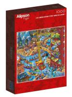 Opakowanie Puzzle 1000 Wszystkie psy muszą być na smyczy