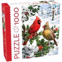 Opakowanie Puzzle 1000 XMAS Birds on Branch