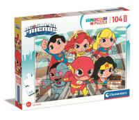 Opakowanie Puzzle 104 Maxi Super Kolor DC Superfriends