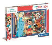 Opakowanie Puzzle 104 Super Disney Classic Pinocchio