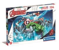 Opakowanie Puzzle 104 Super Kolor Marvel Avengers