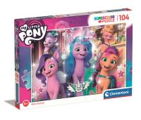 Opakowanie Puzzle 104 super kolor My Little Pony 25738