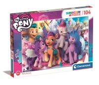Opakowanie Puzzle 104 Super Kolor My Little Pony