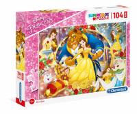 Opakowanie Puzzle 104 Super Kolor The Beauty and the Beast