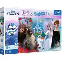 Opakowanie Puzzle 104 Super Shape XL Disney Frozen TREFL