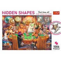 Opakowanie Puzzle 1086 Hidden Shapes - Wieczór gier
