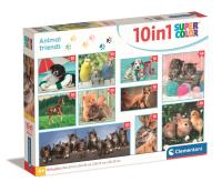 Opakowanie Puzzle 10w1 Super Kolor Animal Friends