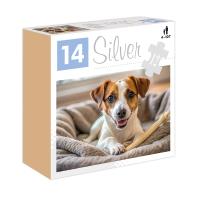 Puzzle 12 Pies Silver ALEX. Wydawca: Silver. SmakLiter.pl Opakowanie Puzzle 12 Pies Silver ALEX