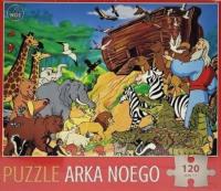 Puzzle 120 - Arka Noego. Wydawca: Wydawnictwo Diecezjalne i Drukarnia w Sandomierzu. SmakLiter.pl Opakowanie Puzzle 120 - Arka Noego