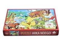 Puzzle 120 - Arka Noego. Wydawca: Wydawnictwo Diecezjalne i Drukarnia w Sandomierzu. SmakLiter.pl Opakowanie Puzzle 120 - Arka Noego