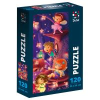 Puzzle 120 De.tail. Leśne miasto. Wydawca: Roter Kafer. SmakLiter.pl Opakowanie Puzzle 120 De.tail. Leśne miasto