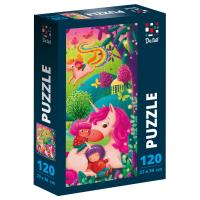 Puzzle 120 De.tail. Tęczowy spacer. Wydawca: Roter Kafer. SmakLiter.pl Opakowanie Puzzle 120 De.tail. Tęczowy spacer