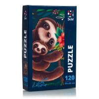 Puzzle 120 Słodki leniwiec DT100-06. Wydawca: De.tail. SmakLiter.pl Opakowanie Puzzle 120 Słodki leniwiec DT100-06