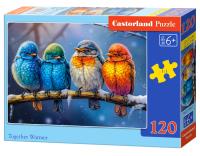 Puzzle 120 Together Warmer CASTOR. Wydawca: Castorland. SmakLiter.pl Opakowanie Puzzle 120 Together Warmer CASTOR