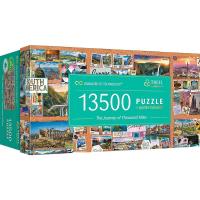 Puzzle 13500 The Journey of Thousand Miles TREFL. Wydawca: Trefl. SmakLiter.pl Opakowanie Puzzle 13500 The Journey of Thousand Miles TREFL