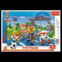 Puzzle 15 Ramkowe Uczynne pieski Viacom PAW Patrol 31428. Wydawca: Trefl PAP. SmakLiter.pl Opakowanie Puzzle 15 Ramkowe Uczynne pieski Viacom PAW Patrol 31428