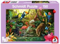 Puzzle 150 Mieszkańcy dżungli. Wydawca: G3. SmakLiter.pl Opakowanie Puzzle 150 Mieszkańcy dżungli