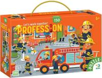 Puzzle 150 Zawody. Strażacy. Wydawca: Dodo. SmakLiter.pl Opakowanie Puzzle 150 Zawody. Strażacy