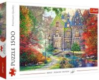 Opakowanie Puzzle 1500 Jesienny dworek TREFL