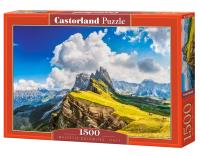 Puzzle 1500 Majestic Dolomites, Italy. Wydawca: Castorland. SmakLiter.pl Opakowanie Puzzle 1500 Majestic Dolomites, Italy