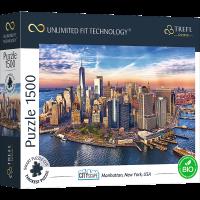 Puzzle 1500 Manhattan Nowy Jork USA 26189. Wydawca: Trefl PAP. SmakLiter.pl Opakowanie Puzzle 1500 Manhattan Nowy Jork USA 26189