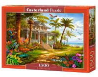 Puzzle 1500 Palm House. Wydawca: Castorland. SmakLiter.pl Opakowanie Puzzle 1500 Palm House