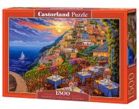 Puzzle 1500 Romantic Positano Evening. Wydawca: Castorland. SmakLiter.pl Opakowanie Puzzle 1500 Romantic Positano Evening
