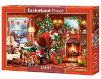 Puzzle 1500 Santa's Special Delivery CASTOR. Wydawca: Castorland. SmakLiter.pl Opakowanie Puzzle 1500 Santa's Special Delivery CASTOR