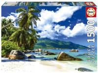 Puzzle 1500 Seszele. Wydawca: Educa. SmakLiter.pl Opakowanie Puzzle 1500 Seszele