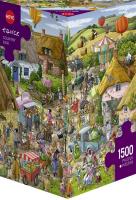 Puzzle 1500 Wiejski targ. Wydawca: Heye. SmakLiter.pl Opakowanie Puzzle 1500 Wiejski targ