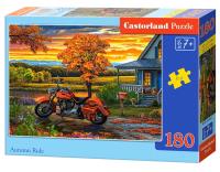 Puzzle 180 Autumn Ride CASTOR. Wydawca: Castorland. SmakLiter.pl Opakowanie Puzzle 180 Autumn Ride CASTOR