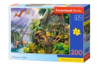 Puzzle 200 Dinosaur Valley CASTOR. Wydawca: Castorland. SmakLiter.pl Opakowanie Puzzle 200 Dinosaur Valley CASTOR