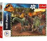 Opakowanie Puzzle 200 Dinozaury z Parku Jurajskiego TREFL