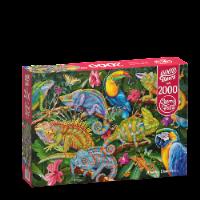 Opakowanie Puzzle 2000 Amazing Chameleons
