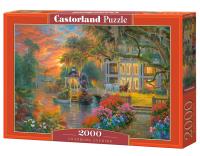 Puzzle 2000 Charming Evening CASTOR. Wydawca: Castorland. SmakLiter.pl Opakowanie Puzzle 2000 Charming Evening CASTOR