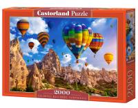 Puzzle 2000 Colorful Balloons, Cappadocia CASTOR. Wydawca: Castorland. SmakLiter.pl Opakowanie Puzzle 2000 Colorful Balloons, Cappadocia CASTOR