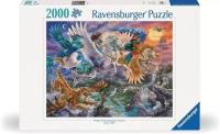 Opakowanie Puzzle 2000 Fantazja - Pegaz