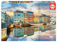 Puzzle 2000 Kopenhaga/Dania G3. Wydawca: Educa. SmakLiter.pl Opakowanie Puzzle 2000 Kopenhaga/Dania G3