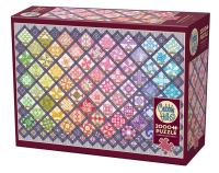 Opakowanie Puzzle 2000 Tęczowy patchwork