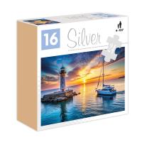 Puzzle 24 Latarnia morska Silver ALEX. Wydawca: Silver. SmakLiter.pl Opakowanie Puzzle 24 Latarnia morska Silver ALEX