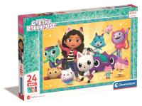 Opakowanie Puzzle 24 Maxi Super Kolor Gabby's Dollhouse