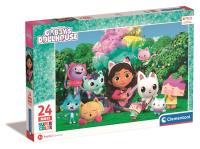 Opakowanie Puzzle 24 Maxi Super Kolor Gabby's Dollhouse