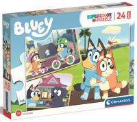Opakowanie Puzzle 24 Maxi Superkolor Bluey