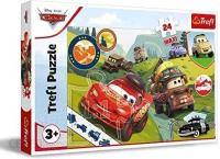 Opakowanie Puzzle 24 maxi Wesołe auta Cars 3