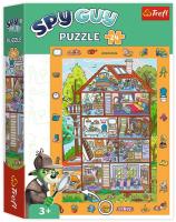 Opakowanie Puzzle 24 Obserwacyjne - Spy Guy W domu TREFL