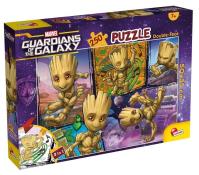 Puzzle 250 Marvel Guardians of the Galaxy double-Face. Wydawca: Lisciani. SmakLiter.pl Opakowanie Puzzle 250 Marvel Guardians of the Galaxy double-Face