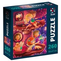 Puzzle 260 Leśne Miasteczko. Wydawca: Roter Kafer. SmakLiter.pl Opakowanie Puzzle 260 Leśne Miasteczko