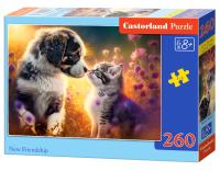Puzzle 260 New Friendship CASTOR. Wydawca: Castorland. SmakLiter.pl Opakowanie Puzzle 260 New Friendship CASTOR