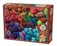 Puzzle 275 XL Kłębki włóczki G3. Wydawca: Cobble Hill. SmakLiter.pl Opakowanie Puzzle 275 XL Kłębki włóczki G3